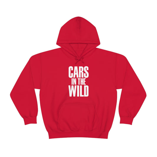 Cars In The Wild, Original Hoodie, Candy Apple Red